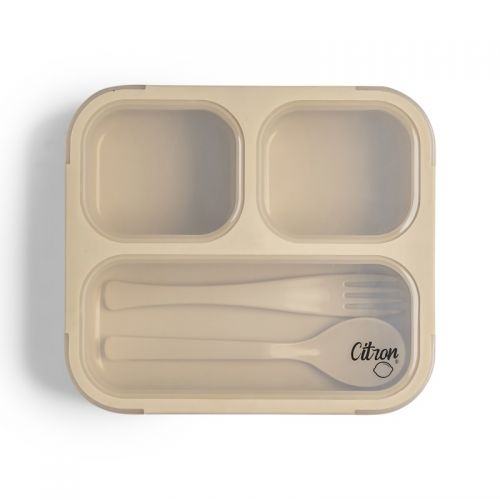 Citron Obědový box Petit Bento - Beige