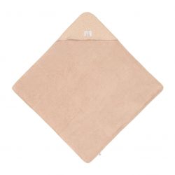 Lässig Osuška Muslin/Terry Hooded Towel dots peach rose