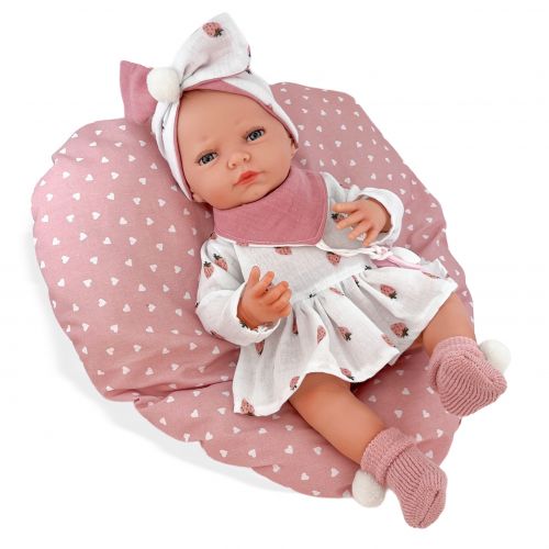 Berjuan panenka miminko Newborn Special Boutique Doll s příslušenstvím 45cm new