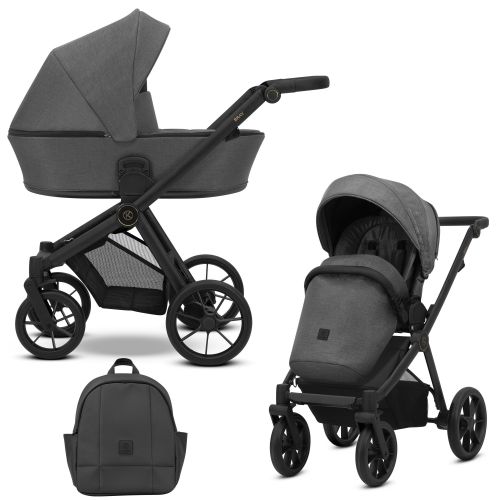 Kočárek Kunert Brav Black Br-02 Graphite