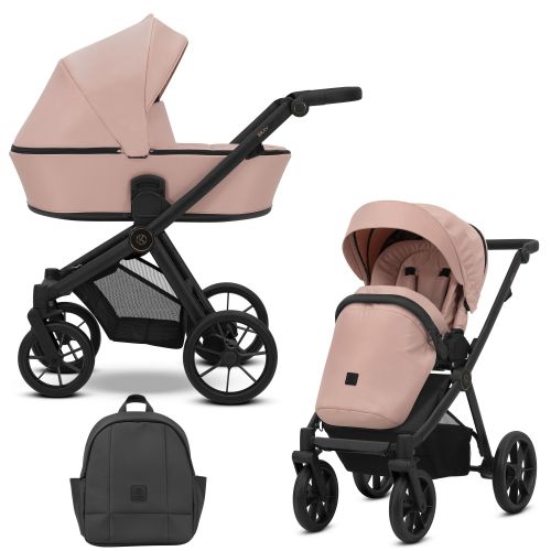 Kočárek Kunert Brav Black Br-04 Pink 