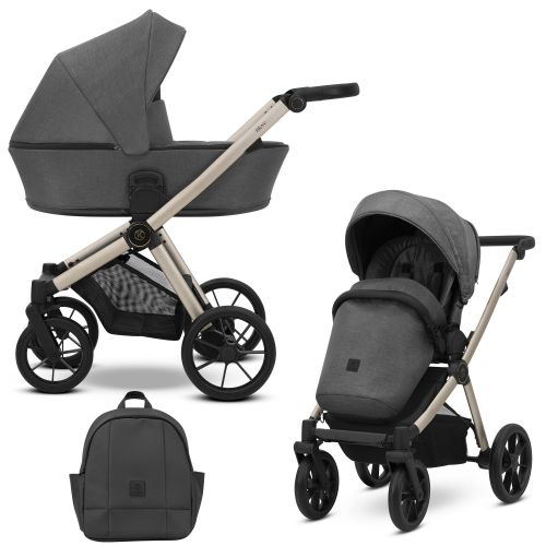 Kočárek Kunert Brav Champagne Br-02 Graphite