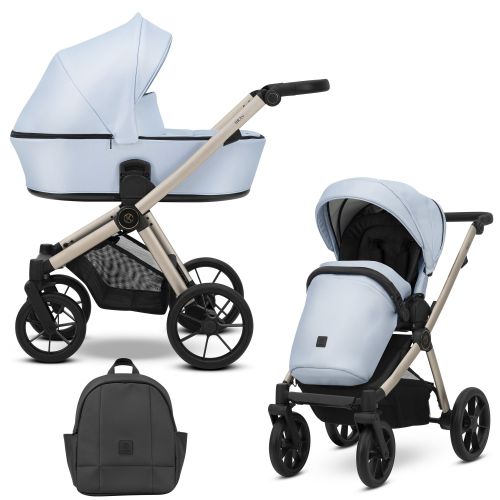 Kočárek Kunert Brav Champagne Bre- 014 Baby Blue Eco