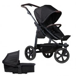 Kočárek TFK Set Mono2 combi push chair-air chamber wheel 2024 black