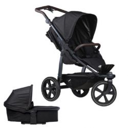 Kočárek TFK Set Mono2 combi push chair-air chamber wheel 2024 black