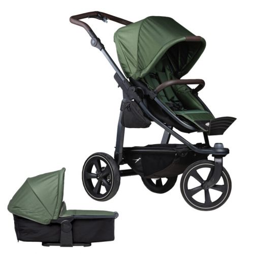 Kočárek TFK Set Mono2 combi push chair-air chamber wheel 2024 olive