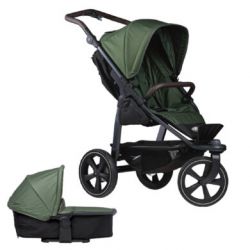 Kočárek TFK Set Mono2 combi push chair-air chamber wheel 2024 olive