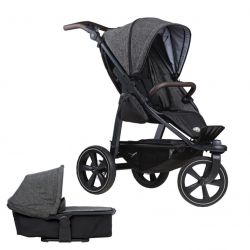 Kočárek TFK Set Mono2 stroller - air chamber wheel 2024 prem. anthracite