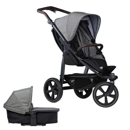 Kočárek TFK Set Mono2 stroller - air chamber wheel 2024 prem. grey