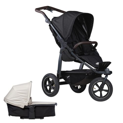 Kočárek TFK Set Mono2 stroller - air wheel 2024 black/sand