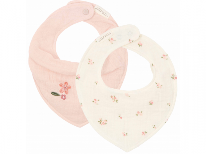 Little Dutch Bryndáček bandana Fairy Blossom & Blossom 2 ks