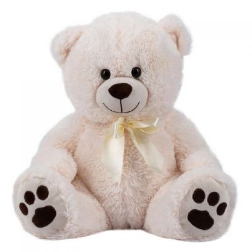 FREEON Free2Play Plyšový medvěd Cuddly 38 cm White