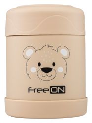 FREEON Termoska na jídlo 350 ml Bear Beige