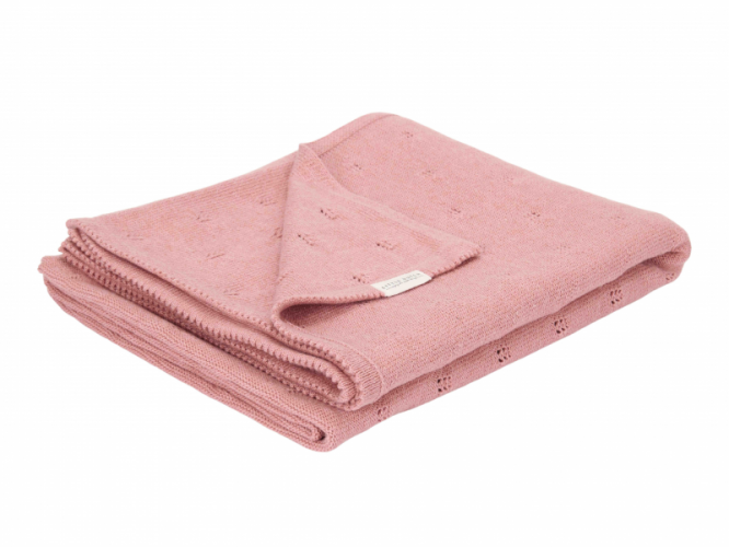 Deka pletená 70x100 cm Pure Pink Blush