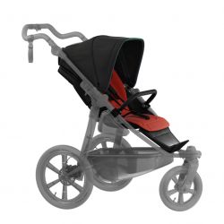 TFK Stroller seat unit mono/pro anthracite with red highlights