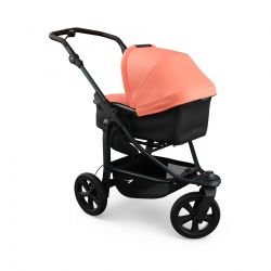 Kočárek TFK Mono3 combi pushchair - air chamber wheel unit Salmon