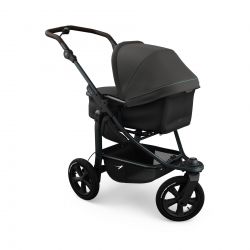 Kočárek TFK Mono3 combi pushchair - air wheel unit anthracite with red highlights