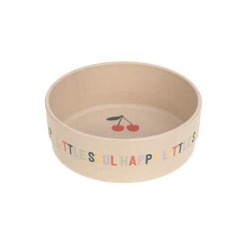 Lässig Miska Bowl PP/Cellulose Happy Fruits cherry