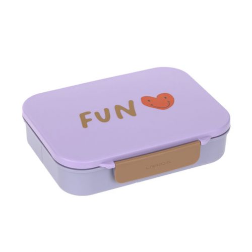 Lässig Lunchbox Bento Little Gang heart lilac