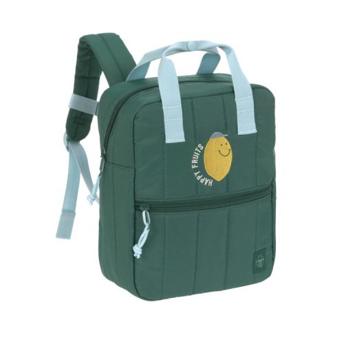 Lässig Dětský batůžek Mini Square Backpack Little Gang lemon dark green