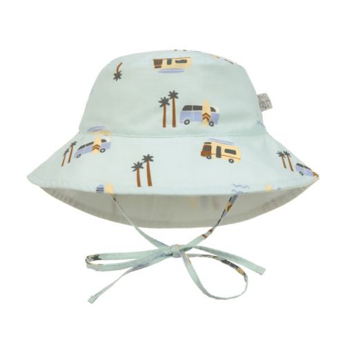 Sun Protection Bucket Hat camper sea foam 07-18 mo.