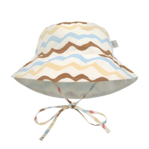 Sun Protection Bucket Hat waves sea salt 07-18 mo.