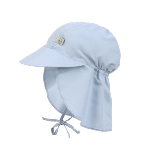 Sun Protection Flap Hat sky blue 07-18 mo.