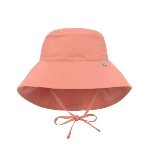 Sun Protection Long Neck Hat coral 07-18 mo.