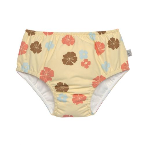 Lässig Plavky Swim Diaper flower vanilla 07-12 mo.