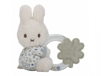 Chrastítko s korálky králíček Miffy Lucky Leaves