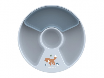 Little Dutch Dětský talíř dělený Forest Friends
