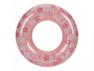 Little Dutch Nafukovací kruh Pink Flowers