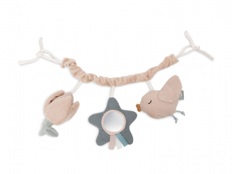 Jollein Řetěz na kočárek Lovely Birds