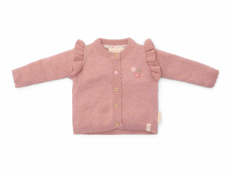 Little Dutch Kardigan pletený Fairy Pink vel. 68
