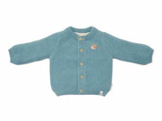 Little Dutch Kardigan pletený Baby Blue vel. 68