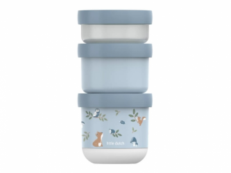 Little Dutch Kelímky na svačinu stohovací 3 ks Forest Friends