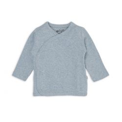 LODGER Zavinovací kabátek Melange Blue Fogg vel. 68