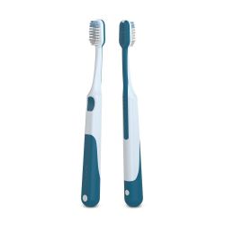 Suavinex Dětský kartáček na zoubky JUNIOR +6 let modrý