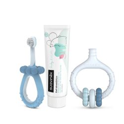 Suavinex Sada pro ústní hygienu modrá