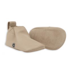 LODGER Kožené capáčky Beige 9 - 12 měsíců