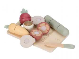 Little Dutch Krájecí zelenina dřevěná