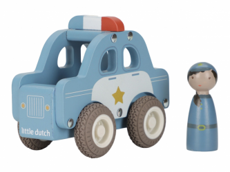 Little Dutch Policejní auto dřevěné