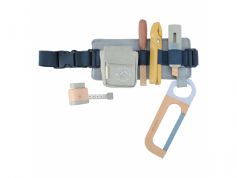 Little Dutch Pásek s dřevěným nářadím Blue