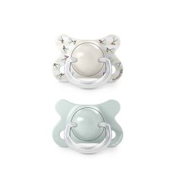 Suavinex Dudlík SX PRO fyziologický BIRDIES -2/2 m zelený