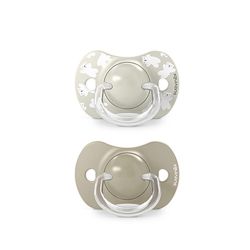 Suavinex Dudlík SX PRO fyziologický WILD & FREE 6/18m 2 ks hnědý