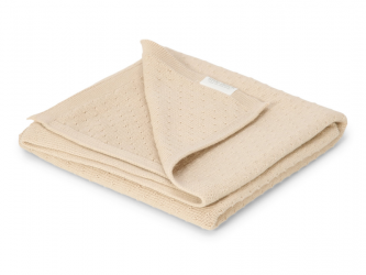 Little Dutch Deka pletená 70x100 cm Pure Soft Beige