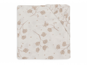 Jollein Prostěradlo napínací 140/150 x 70/75 cm Leafy Dreams