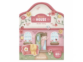 Little Dutch Knížka se samolepkami Dům Rosa
