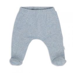 LODGER Tepláčky novorozenecké Melange Blue Fogg vel. 50