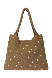 Studio Noos Teddy MOM BAG Brown Hearts